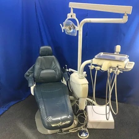 Marus MAXSTAR DC1690 Dental Chair Pkg with Post Mount Delivery Unit & Light