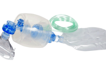 Belmed Emergency Manual Oxygen Resuscitator Kit with Adult Face Breathing Mask
