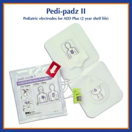 Zoll AED Pedi-padz II Pediatric Electrodes