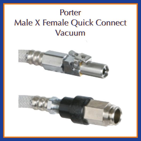 Belmed Male X Female Quick Connect Porter Style Vacuum 5ft 8205-1505