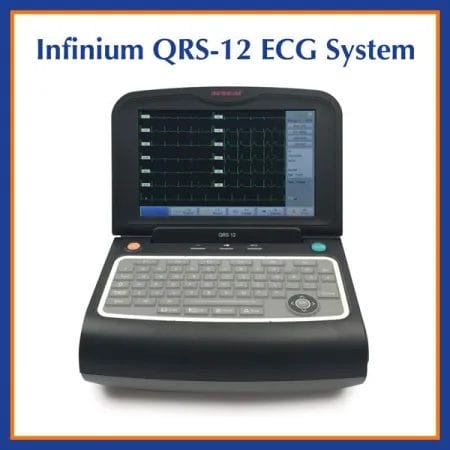 Infinium QRS-12 Digital Touch Screen 12-Lead Electrocardiograph ECG System