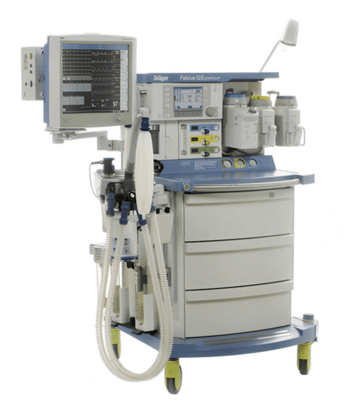 Draeger Fabius GS Premium Anesthesia Machine