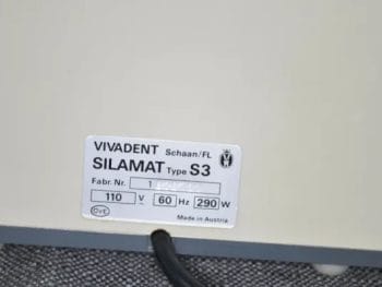 Vivadent Silamat S3 Dental Amalgamator Capsule Mixer