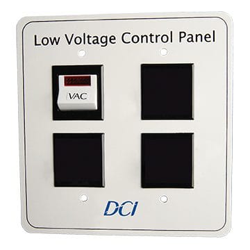 Low Voltage Single Switch Control Panel for Dental Vacuum, Air, or Water – 2900