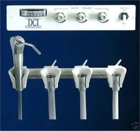 DCI Panel Flush Mount Dental Delivery Unit 3 Handpiece Auto & Syringe