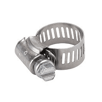 Pack of 10 Hose Clamp, Stainless Steel, 3/8″ – 7/8″ – DCI 9350