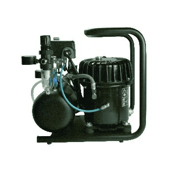 P-Series Portable Lubricated Air Compressor 1 User/1/2 HP/ Single Head/ .93 Gall