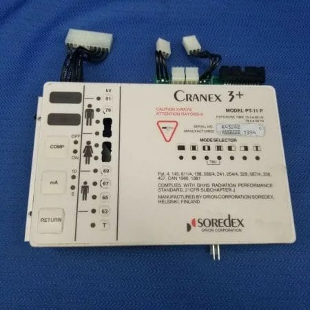 Dental Soredex Cranex 3+ X-ray Touchpad Control Panel with Circuit Boards