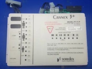 1999 Dental Soredex Cranex 3+ X-ray Xray Cover Panel with Circuit Boards